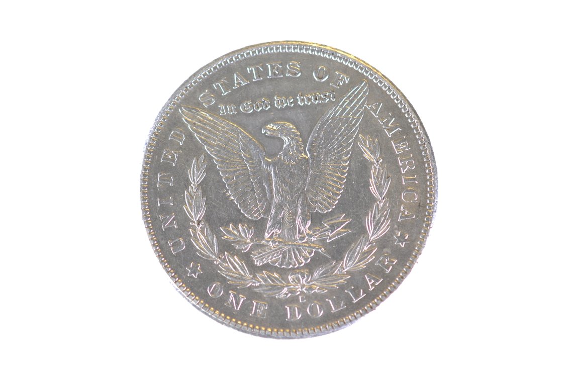 1878 Silver Morgan Dollar San Francisco, photo 2 of 2