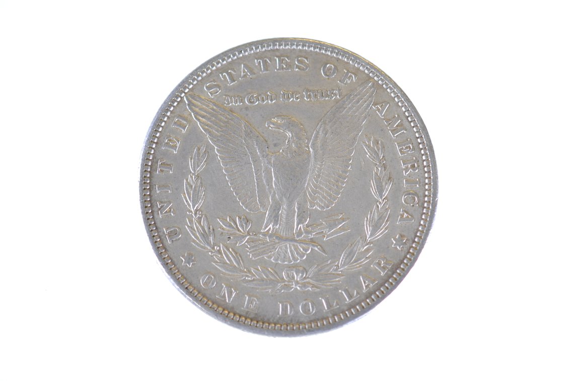 1879 Silver Morgan Dollar Philadelphia, photo 2 of 2