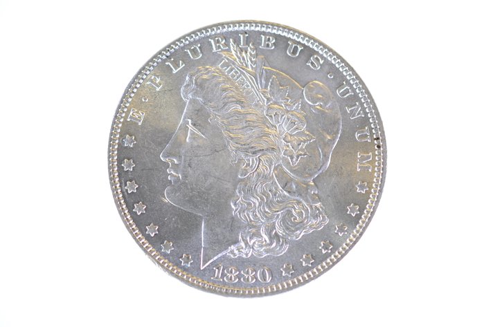 1880 Silver Morgan Dollar Philadelphia