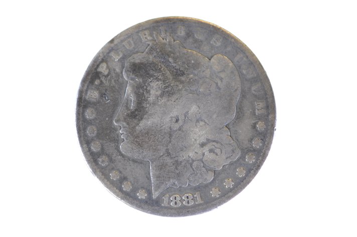 1881 Silver Morgan Dollar Carson City