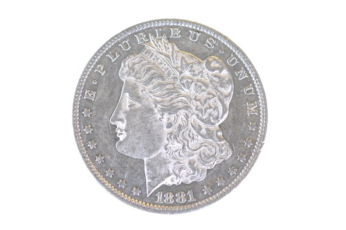 1881 Silver Morgan Dollar New Orleans