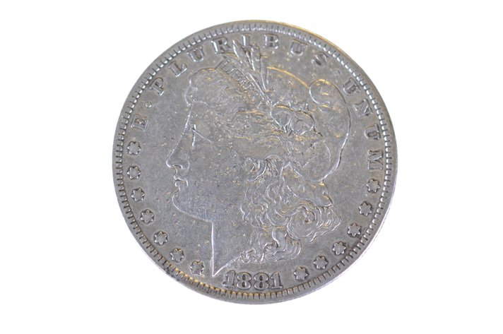 1881 Silver Morgan Dollar Philadelphia