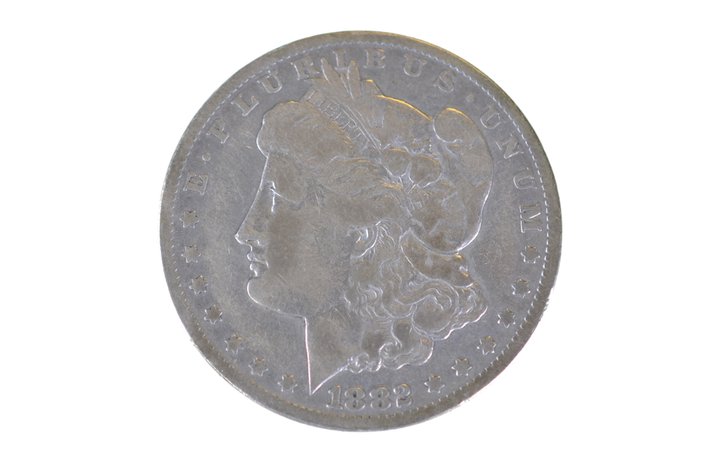 1882 Silver Morgan Dollar Carson City