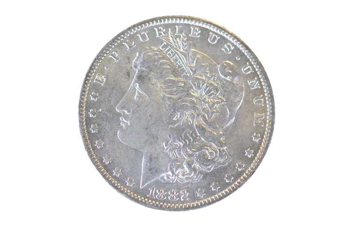 1882 Silver Morgan Dollar New Orleans
