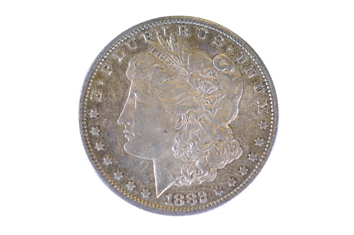 1882 Silver Moragn Dollar San Francisco
