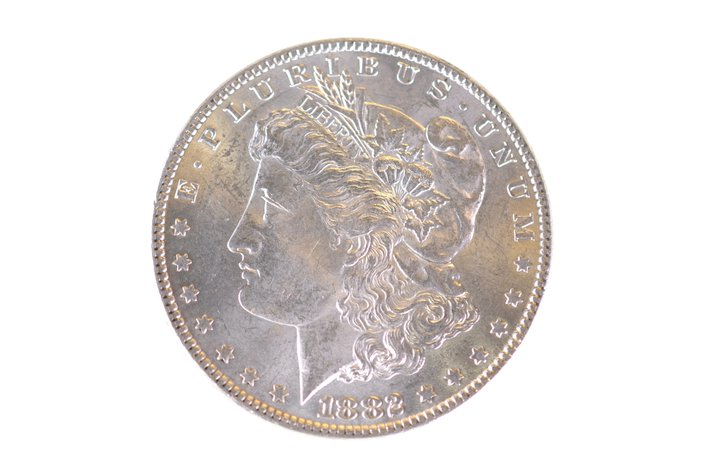 1882 Silver Morgan Dollar Philadelphia