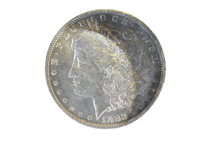 1883 Silver Morgan Dollar New Orleans