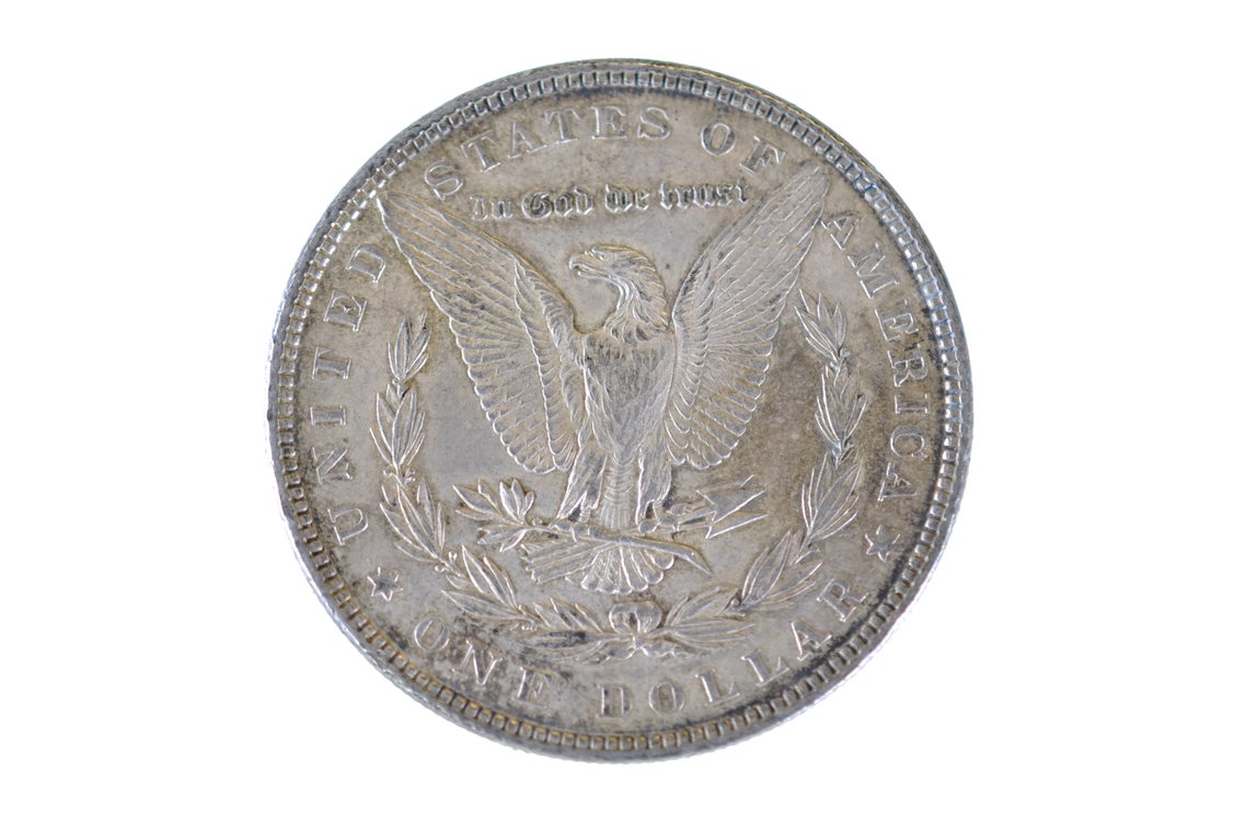 1883 Silver Morgan Dollar Philadelphia, photo 2 of 2