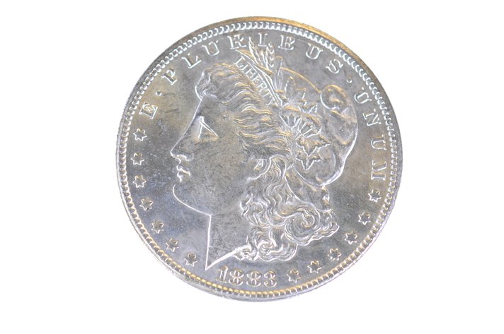 1883 Silver Morgan Dollar Carson City