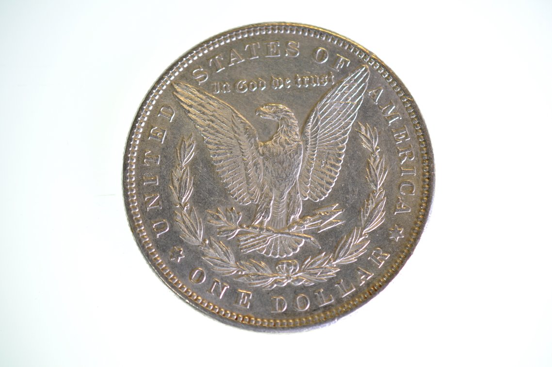 1884 Silver Morgan Dollar Philadelphia, photo 2 of 2