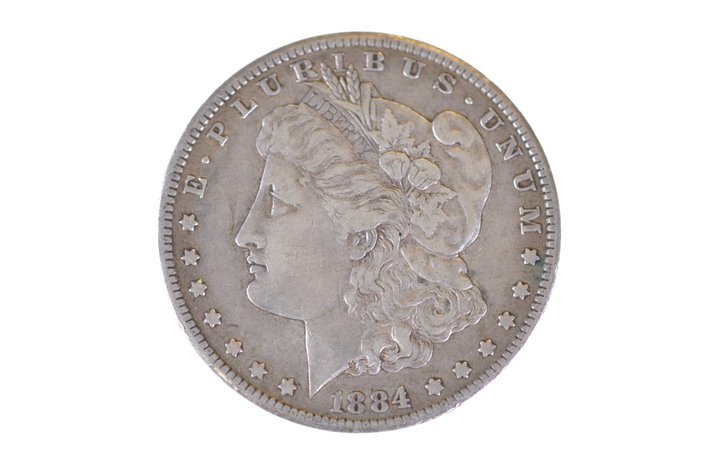 1884 Silver Morgan Dollar Carson City