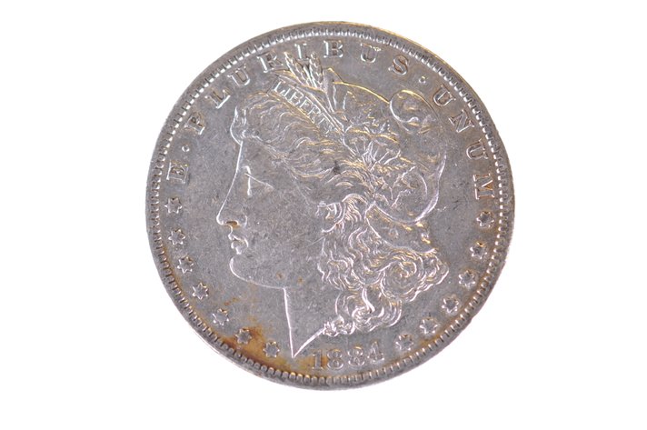 1884 SIlver Morgan Dollar San Francisco