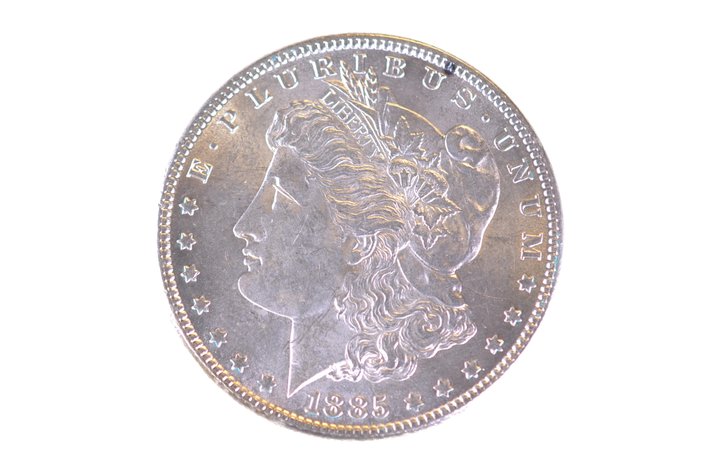 1885 Silver Morgan Dollar Philadelphia