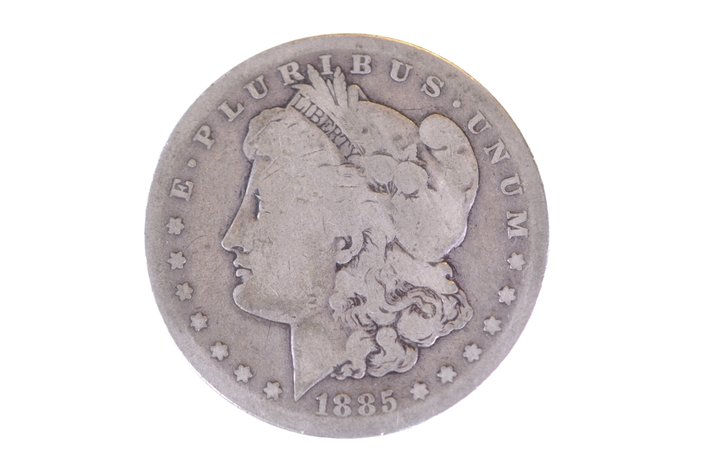 1885 Silver Morgan Dollar San Francisco
