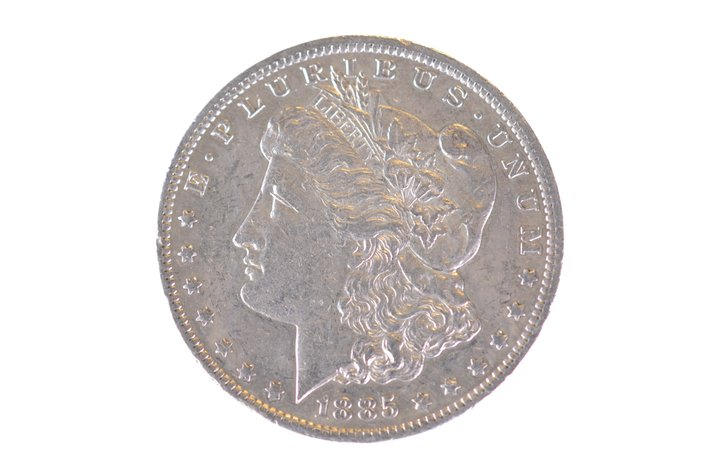 1885 Silver Morgan Dollar New Orleans