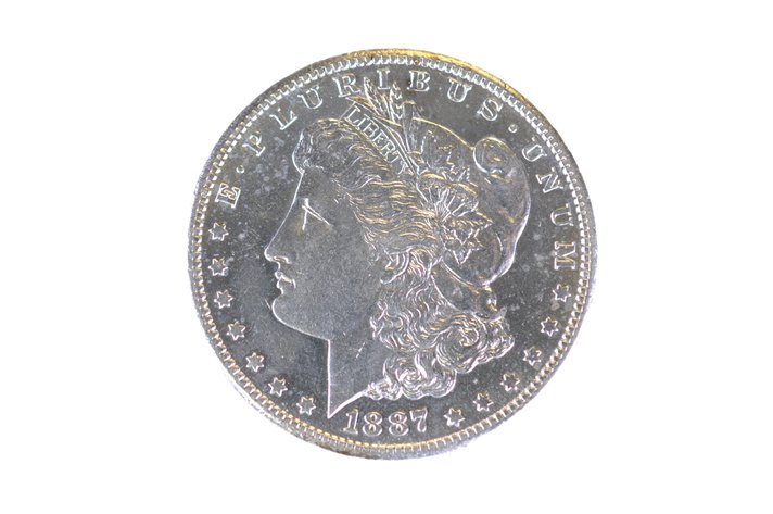 1887 Silver Morgan Dollar San Francisco