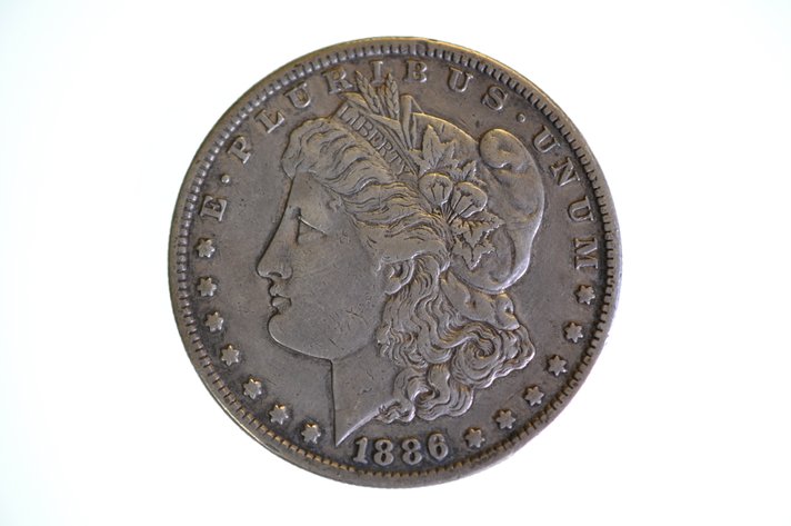 1886 SIlver Morgan Dollar San Francisco