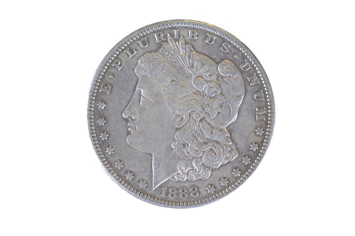 1888 Silver Morgan Dollar San Francisco