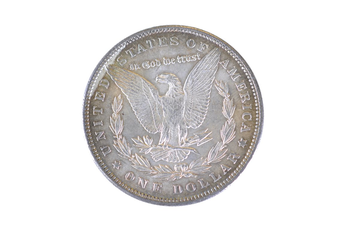 1889 Silver Morgan Dollar Philadelphia, photo 2 of 2