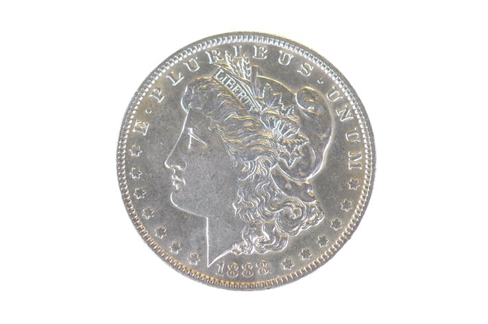 1888 Silver Morgan Dollar Philadelphia