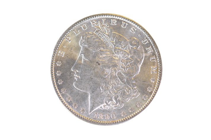 1890 Silver Morgan Dollar Philadelphia