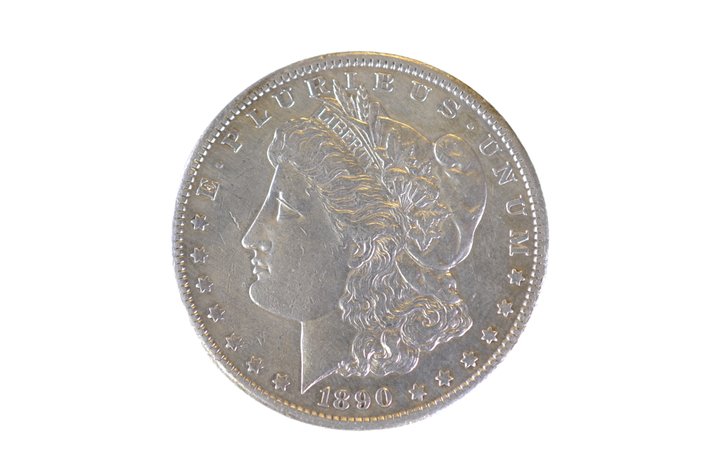 1890 Silver Morgan Dollar San Francisco