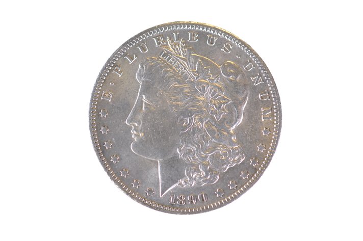 1890 Silver Morgan Dollar New Orleans