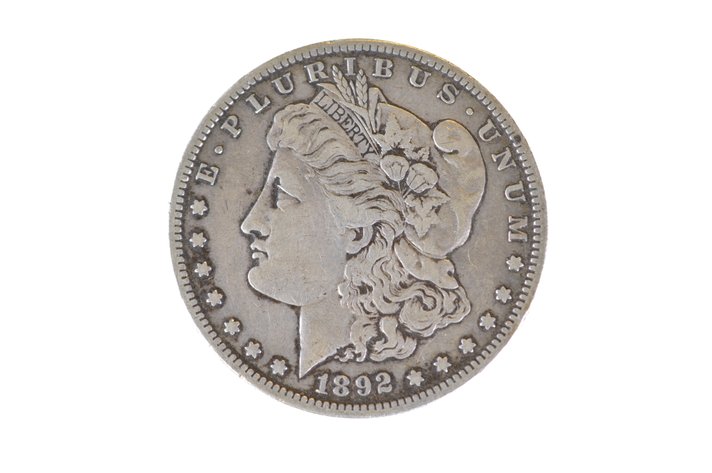 1892 Silver Morgan Dollar San Francisco