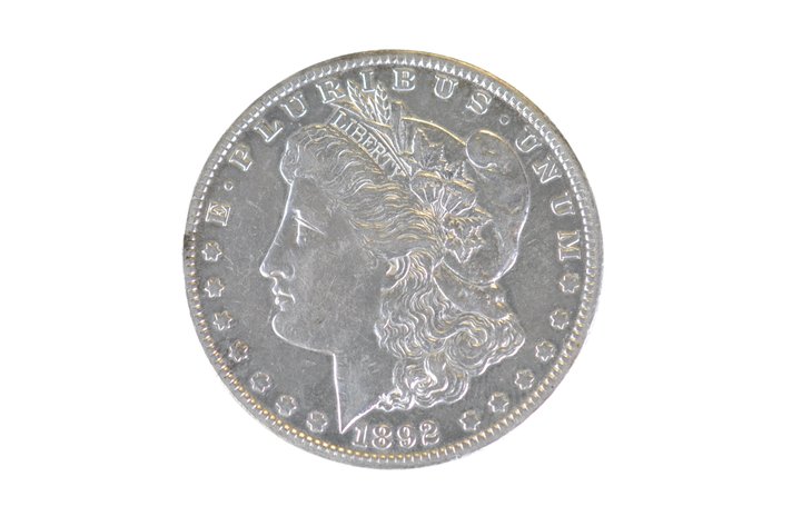 1892 Silver Morgan Dollar New Orleans
