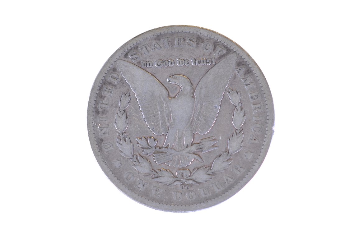 1893 Morgan Silver Dollar Carson City, photo 3 of 4