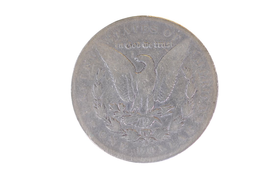 1893 Morgan Silver Dollar San Francisco, photo 3 of 4