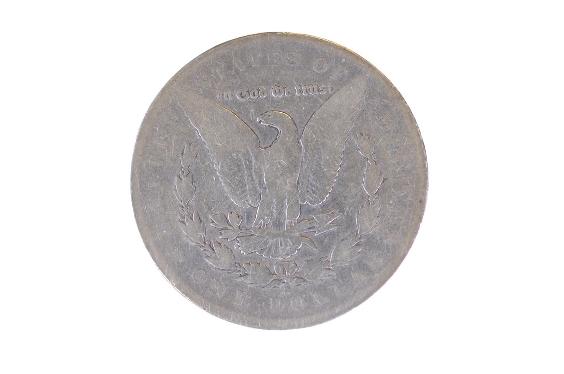 1893 Morgan Silver Dollar San Francisco, photo 4 of 4