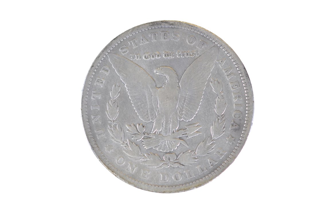 1894 Morgan Silver Dollar Philadelphia, photo 2 of 3