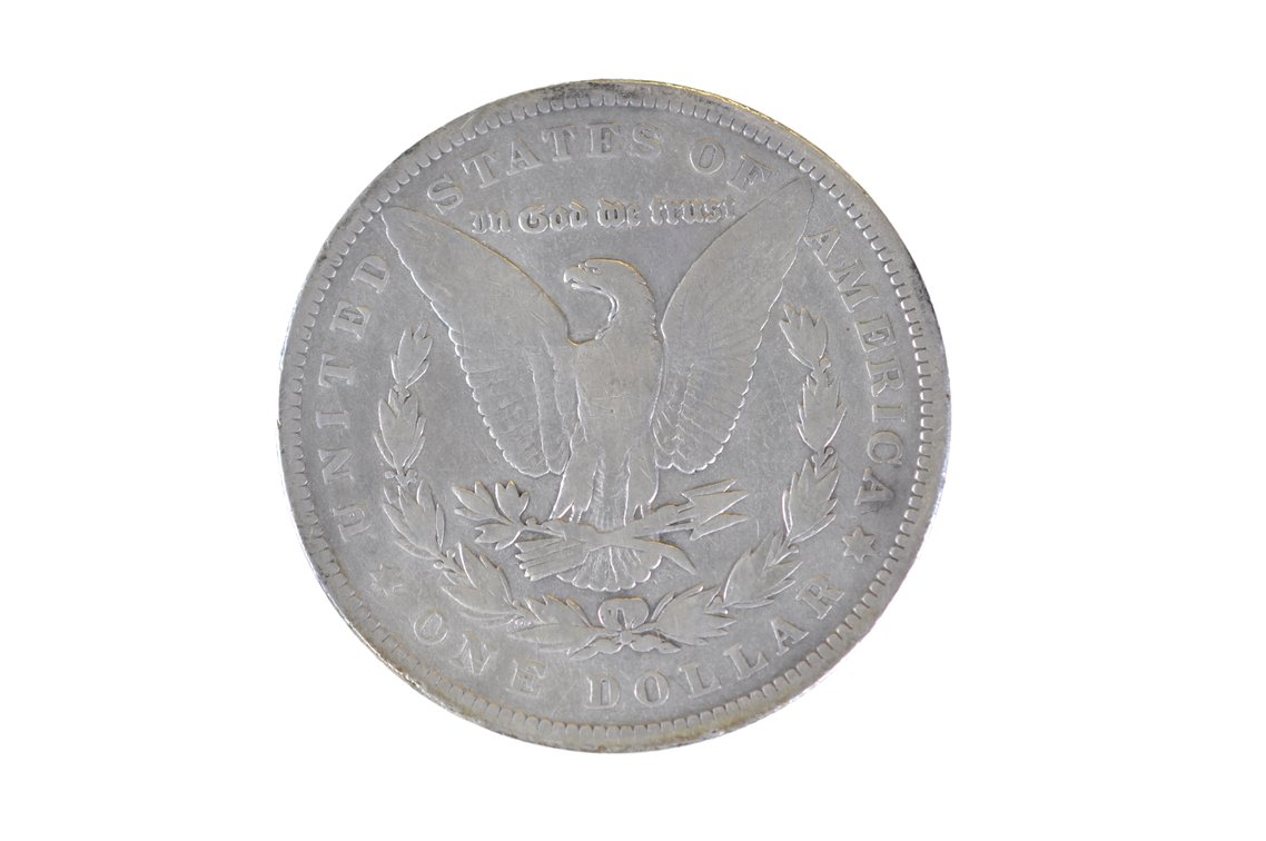 1894 Morgan Silver Dollar Philadelphia, photo 3 of 3