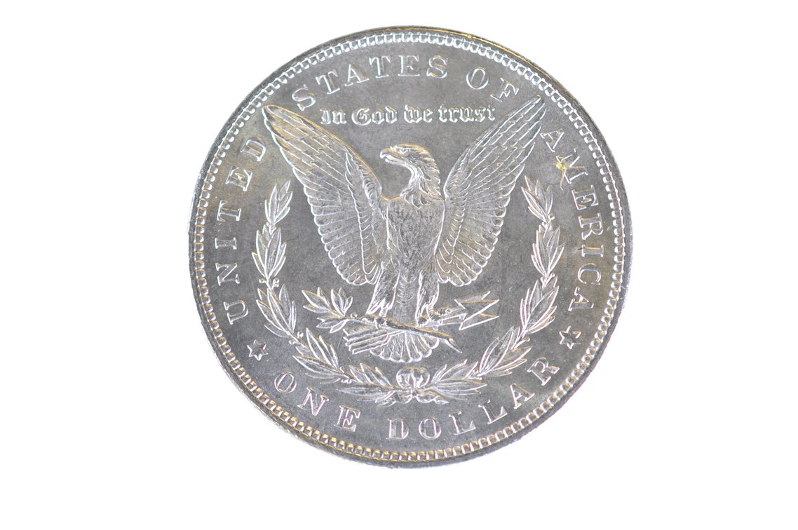 1899 Morgan Silver Dollar Philadelphia, photo 2 of 3