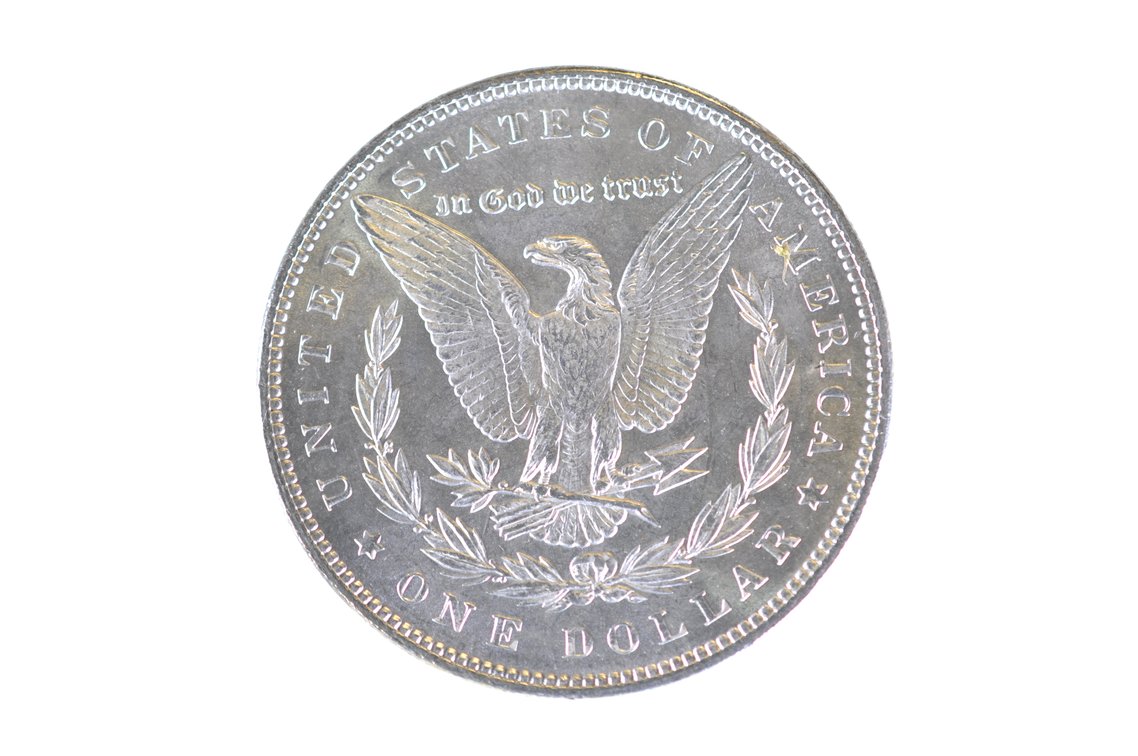 1899 Morgan Silver Dollar Philadelphia, photo 3 of 3