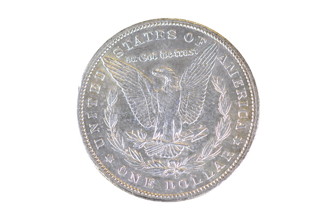 1898 Morgan Silver Dollar San Francisco, photo 2 of 2