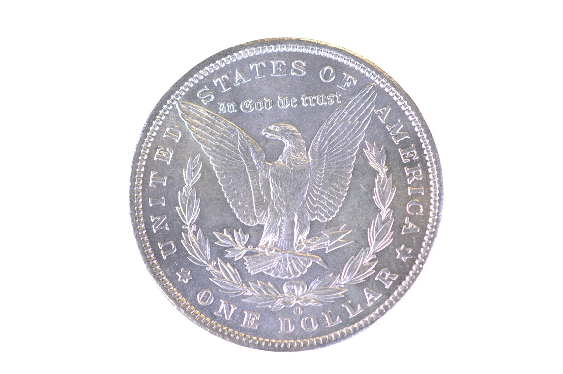 1900 Morgan Silver Dollar New Orleans, photo 3 of 3