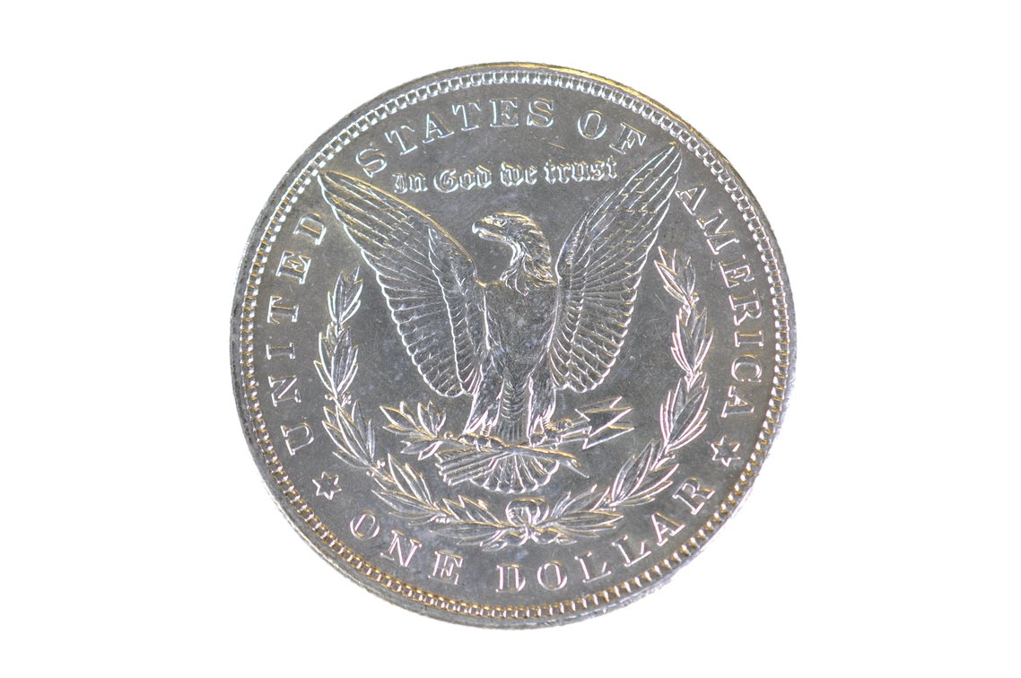 1900 Morgan Silver Dollar Philadelphia, photo 3 of 3
