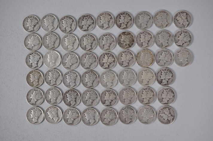 US Silver Dimes