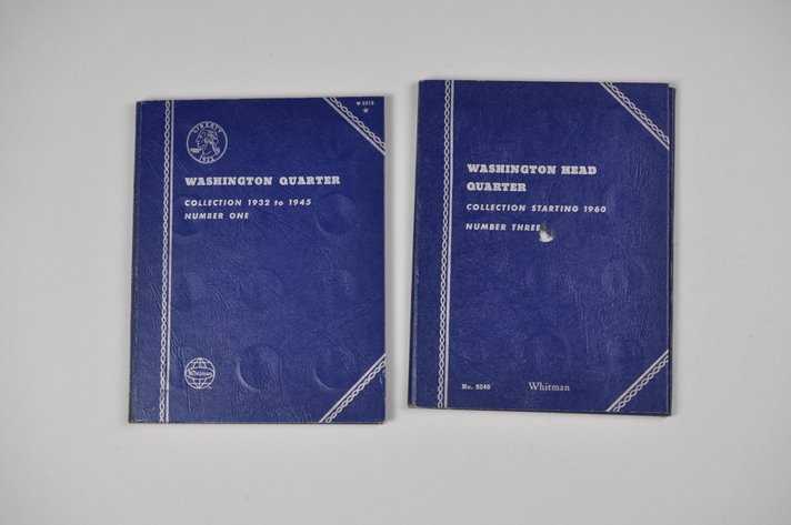 1932 to 1964 Washington Quarters in Whitman Folders
