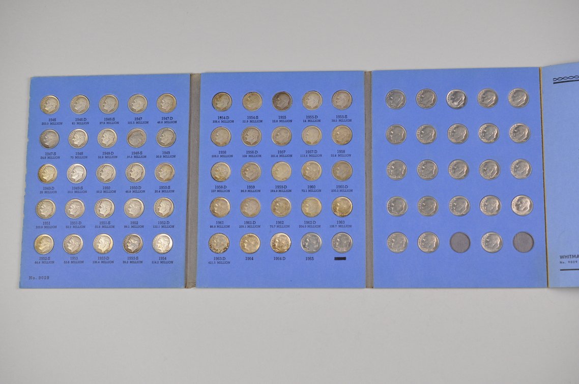 1946-1979 Roosevelt Dimes Whitman Folder, photo 2 of 11