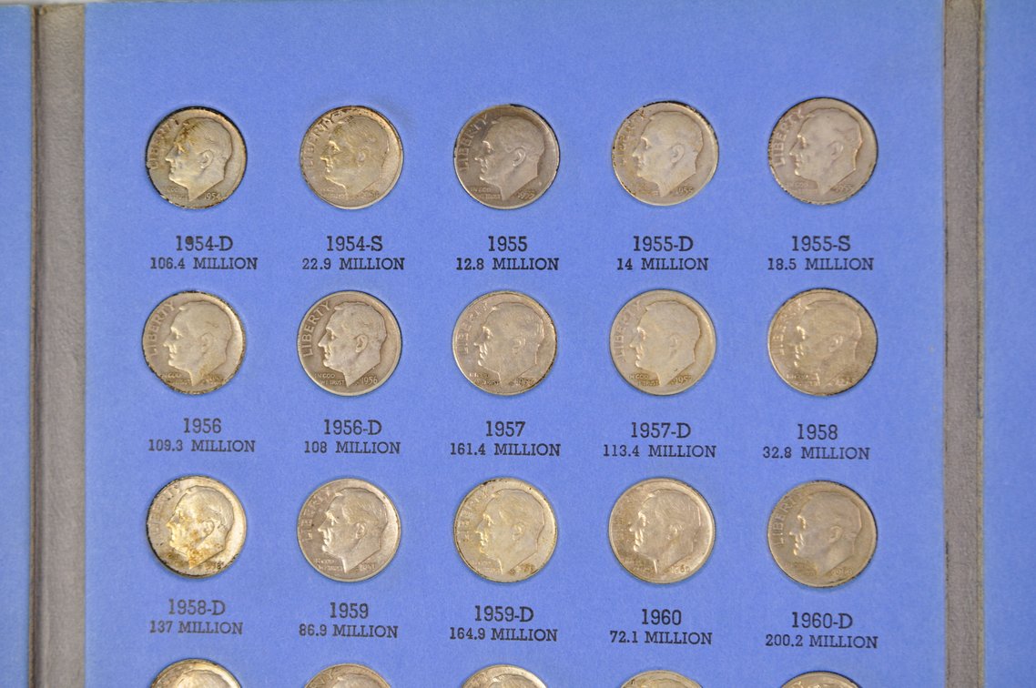 1946-1979 Roosevelt Dimes Whitman Folder, photo 7 of 11