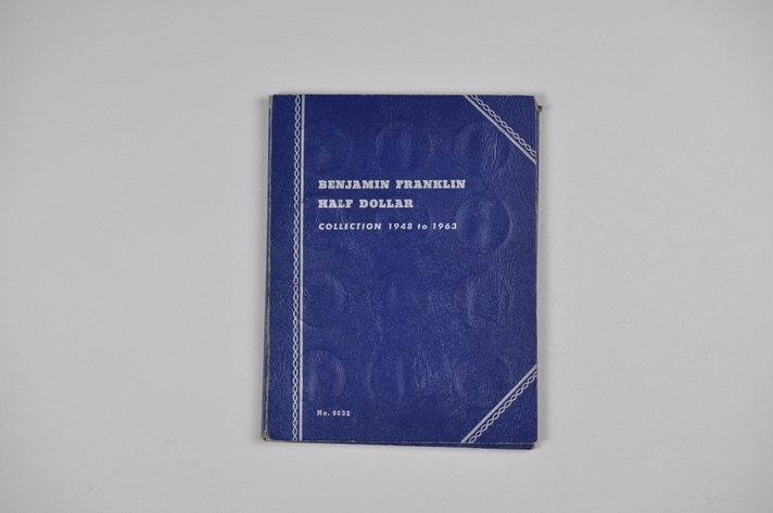1948-1963 Franklin Half Dollars Whitman Folder