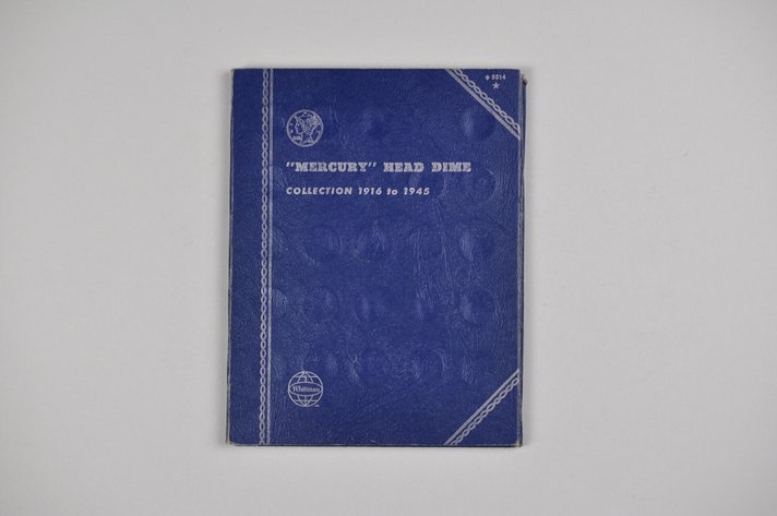 1916-1945 Mercury Dime Whitman Folder