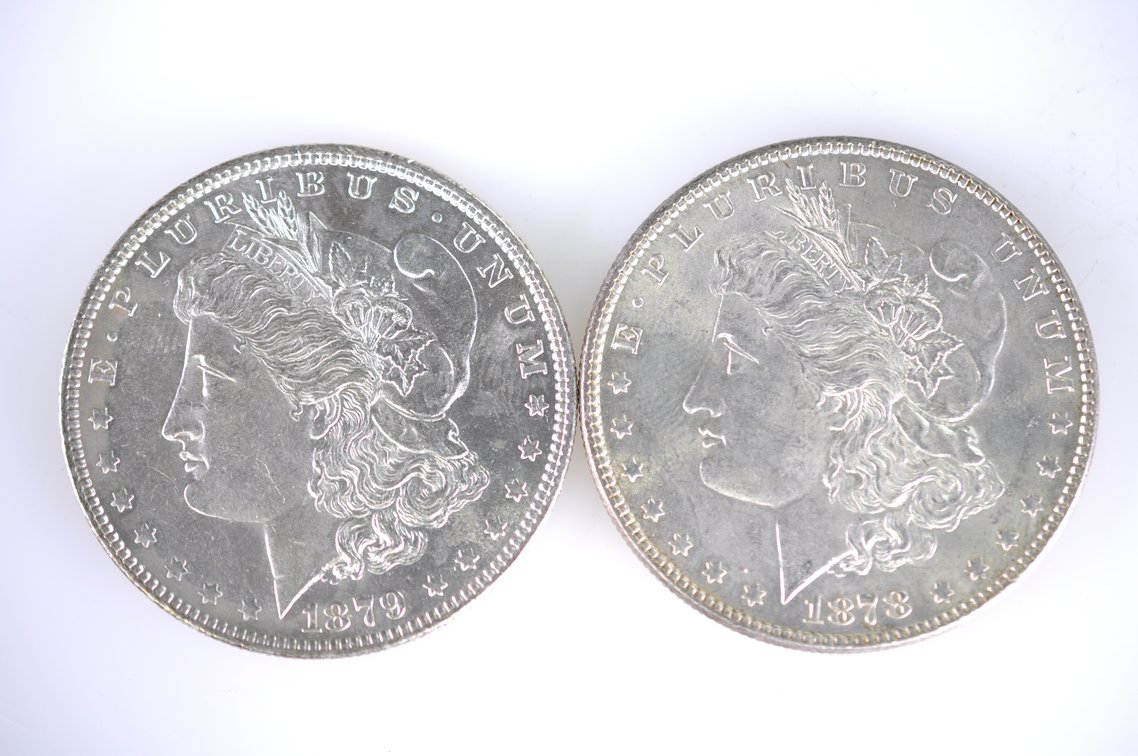 1878-1880 Morgan Silver Dollars, photo 5 of 10