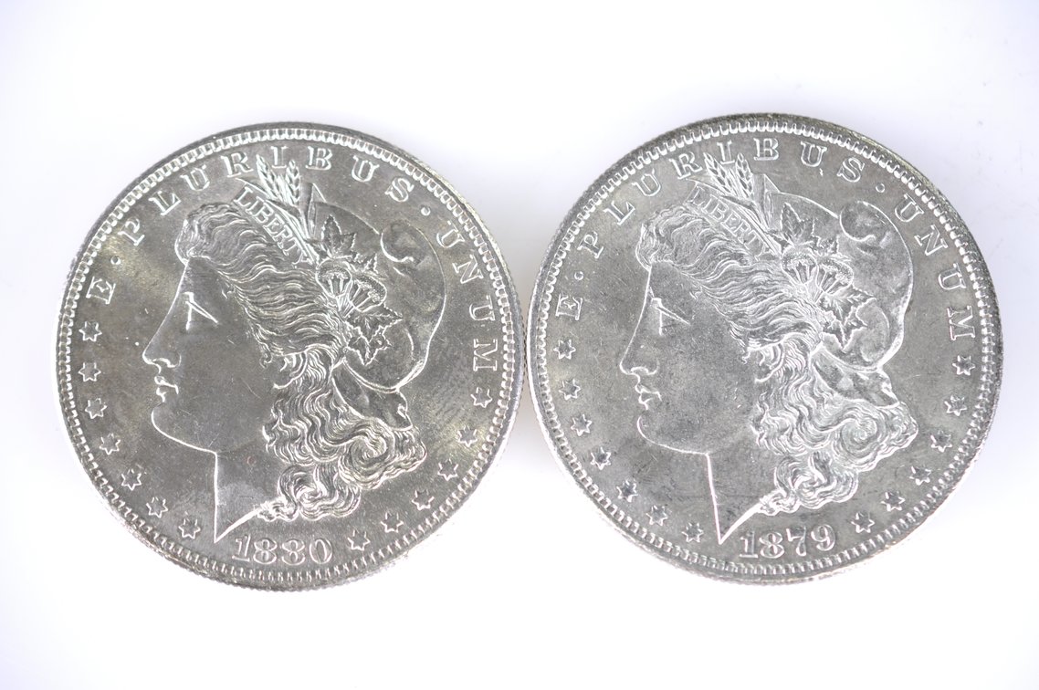 1878-1880 Morgan Silver Dollars, photo 7 of 10