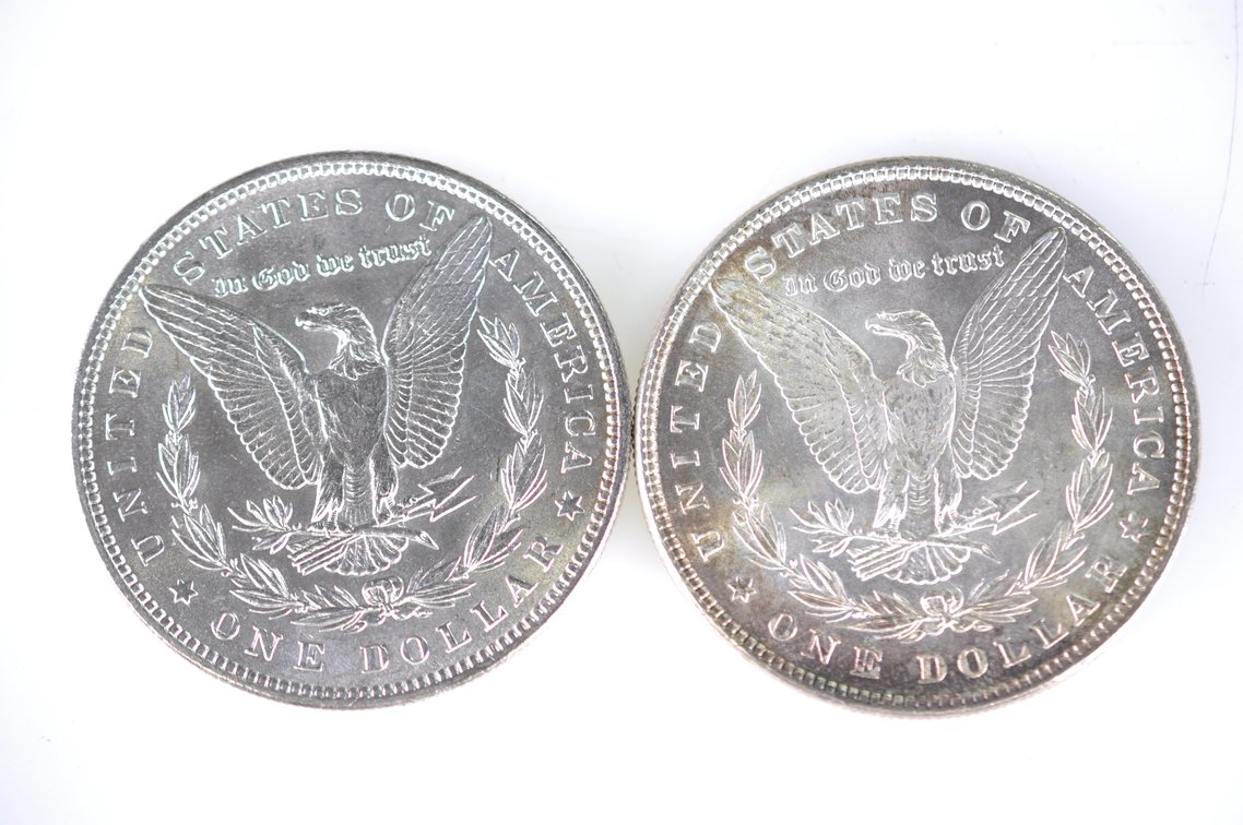 1883-1884 Morgan Silver Dollars, photo 3 of 7