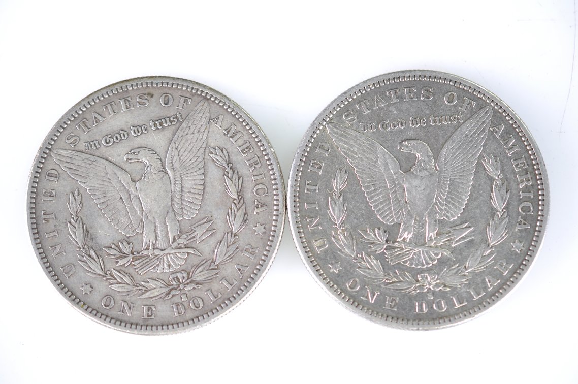 1883-1884 Morgan Silver Dollars, photo 5 of 7
