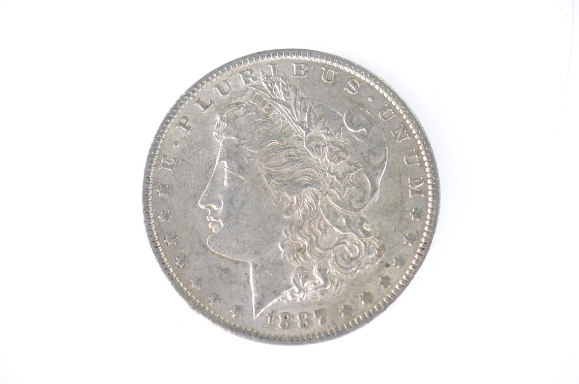 1887 Morgan Silver Dollars, photo 6 of 7